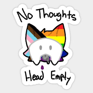 Slime Pup (No thoughts, head empty) Sticker